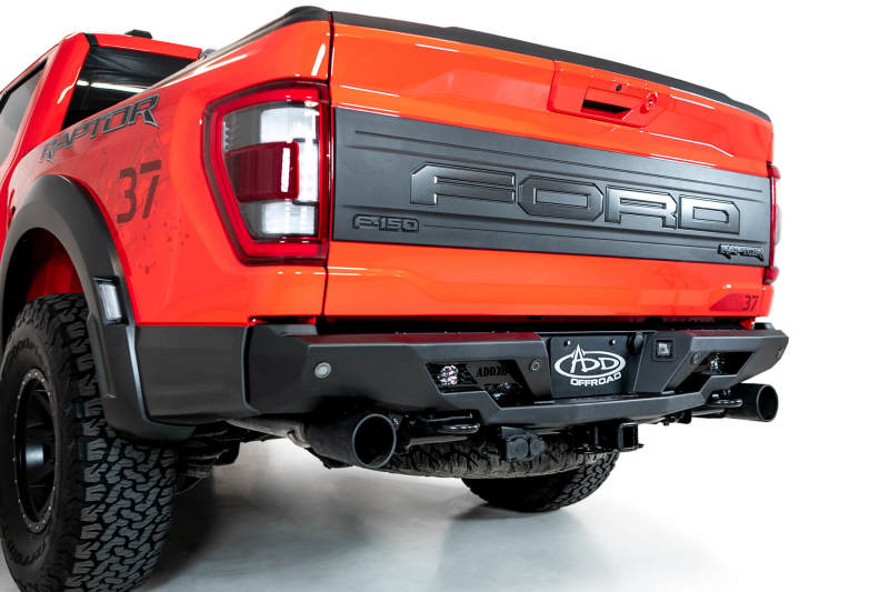 Addictive Desert Designs R210081090103 Fighter Rear Bumper For 2021-2022 Raptor