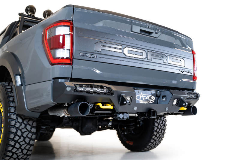 Addictive Desert Designs fits 21-22 Ford Raptor HoneyBadger Rear Bumper - R210151430103