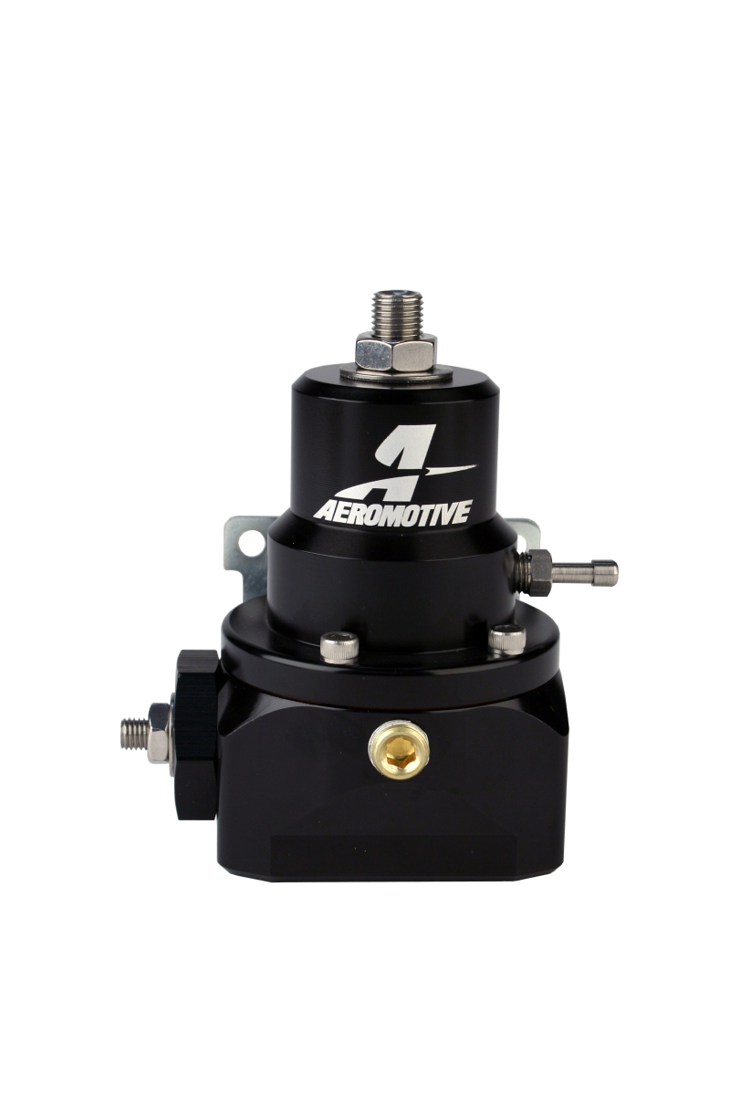 Aeromotive 13214 Fuel PressureRegulator 2-18psi Black UniversalDouble Adjustable