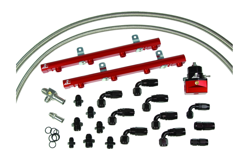 Aeromotive fits 99-04 Ford 5.4L Lightning and Harley 1/2 Ton Truck Billet Fuel Rail System - 14127