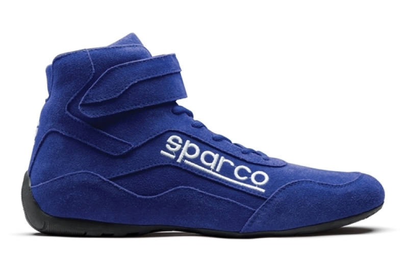 Sparco 001272105A Race 2 Series Driving Boot Shoe Blue 10 1/2" US Men Size