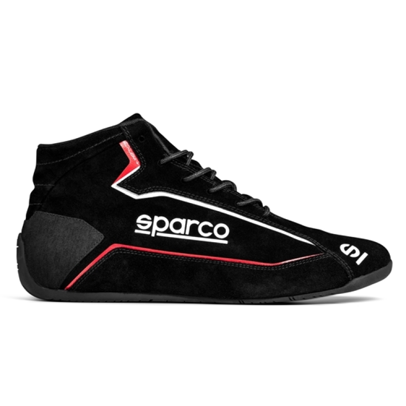 Sparco 00127445NR Shoe Slalom Driving Mid-Top SFI 3.3/5 Black Euro 45 NEW