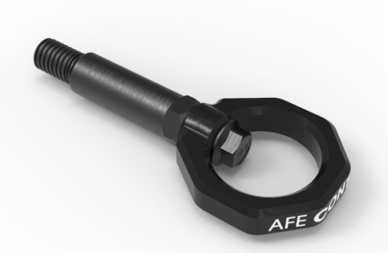 aFe 450-502001-B Control Front Tow Hook Black For BMW F-Chassis 2/3/4/M NEW