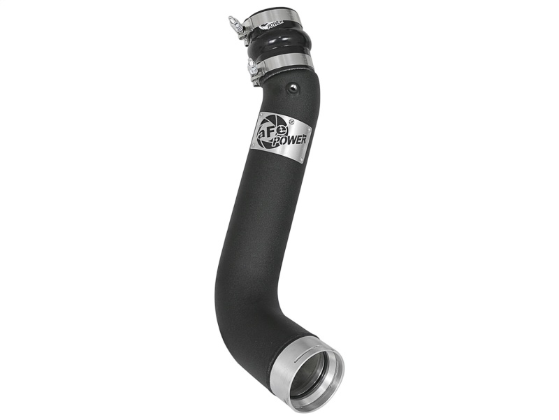 aFe BladeRunner 3in Black Intercooler Tube Cold Side fits  17-18 GM Diesel Trucks V8 6.6L (td) L5P - 46-20339-B