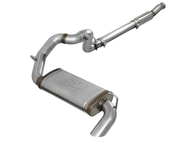 aFe 49-48079 MACH Force-Xp 3" 409 Stainless Cat-Back Hi-Tuck Exhaust System