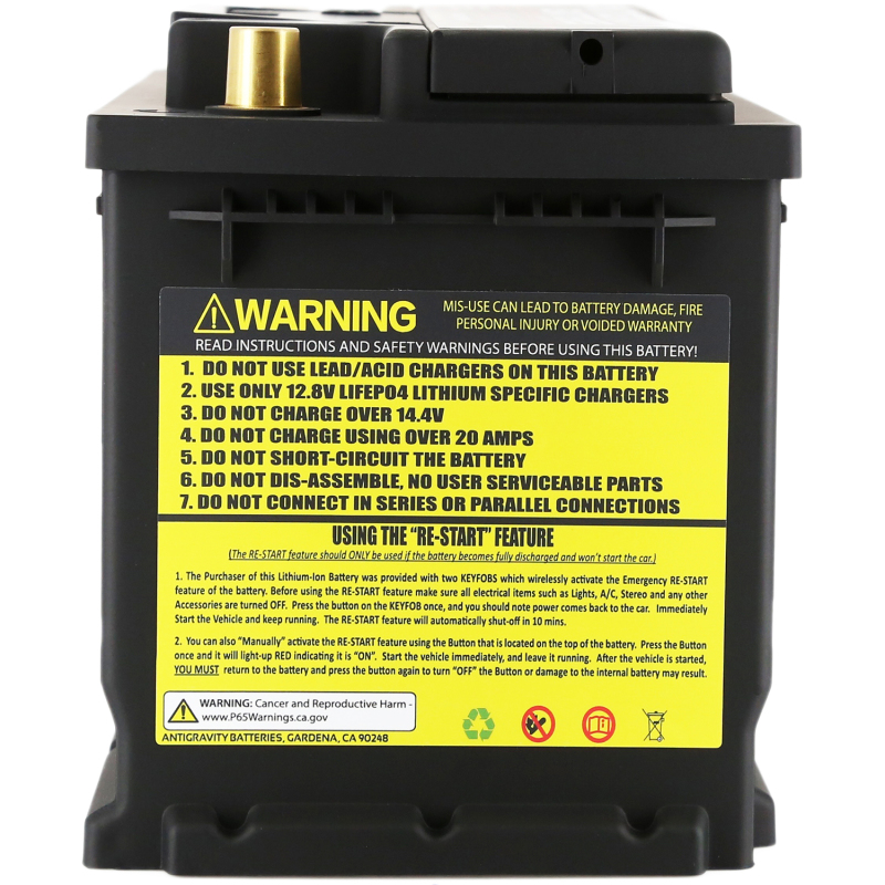 Antigravity H6/Group 48 Lithium Car Battery - AG-H6-30-16