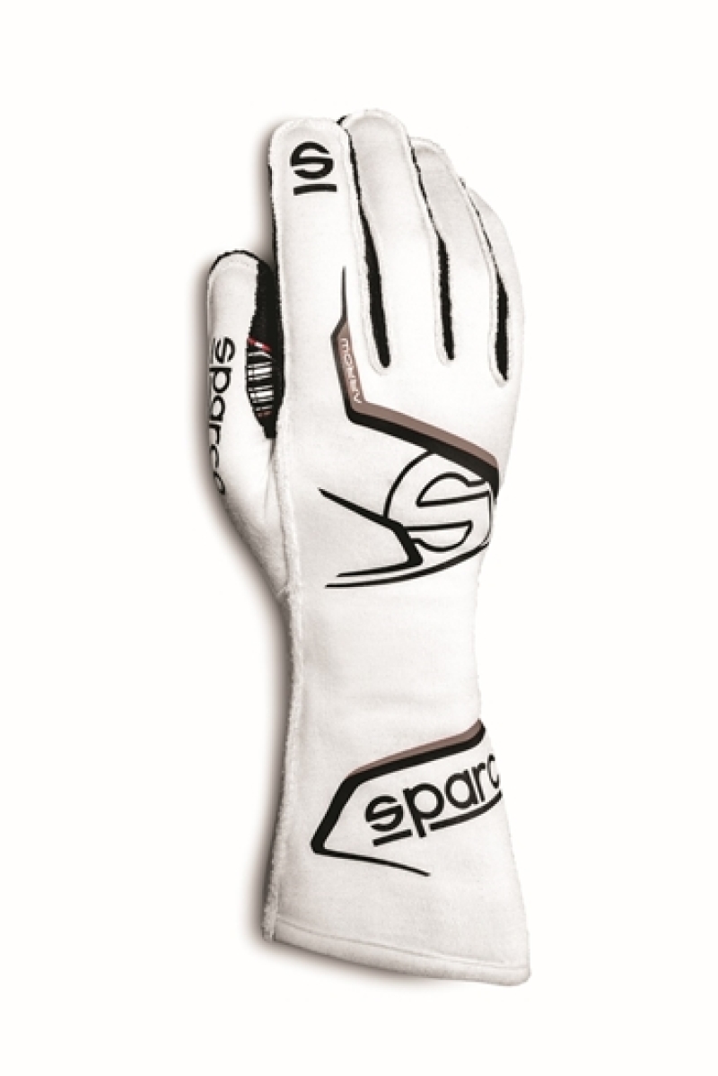 Sparco 00131411BINR Gloves Arrow Driving SFI 3.3/5 FIA Approved White Large NEW