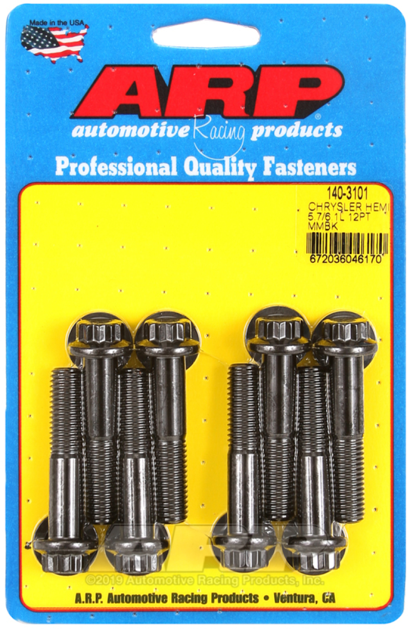 ARP 140-3101 - Motor Mount Bolt Kit For Chrys Hemi 5.7/6.1L