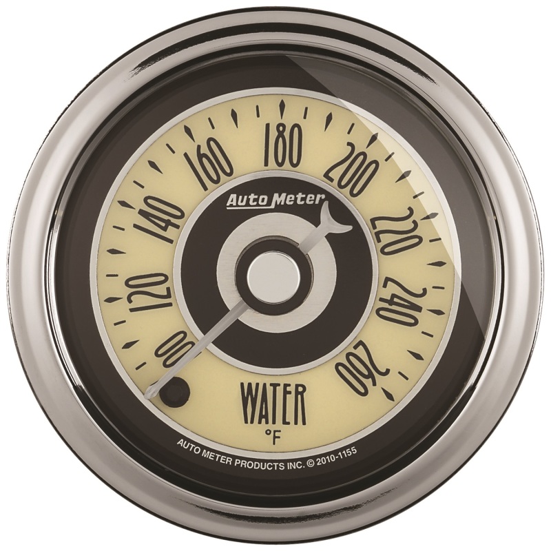 Auto Meter 1154 Gauge Cruiser AD Water Temperature 100-260 Degrees F NEW