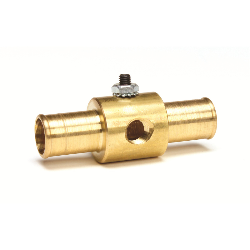 Auto Meter 2281 Heater Hose Fitting Adapter 3/4" 1/8" NPTF Female Brass