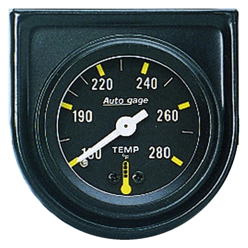 Auto Meter 2352 1-1/2" Autogage Mechanical Water Temp Gauge 100-280 F NEW - 2352