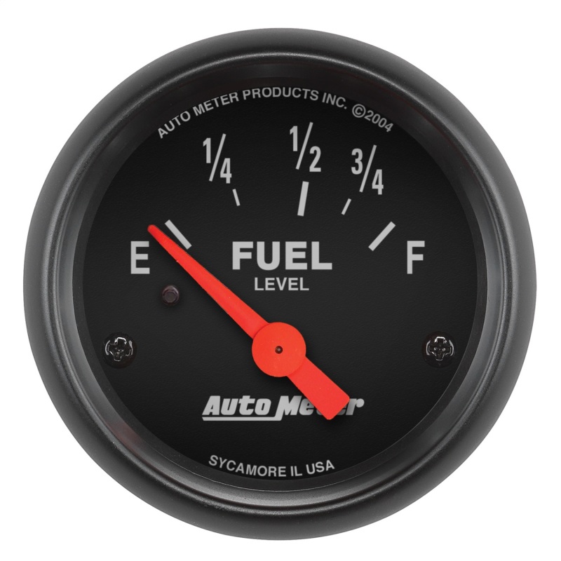 Auto Meter 2642 2-1/16" Z-Series Elec Fuel Level Gauge 73-10 Ohm Air-Core
