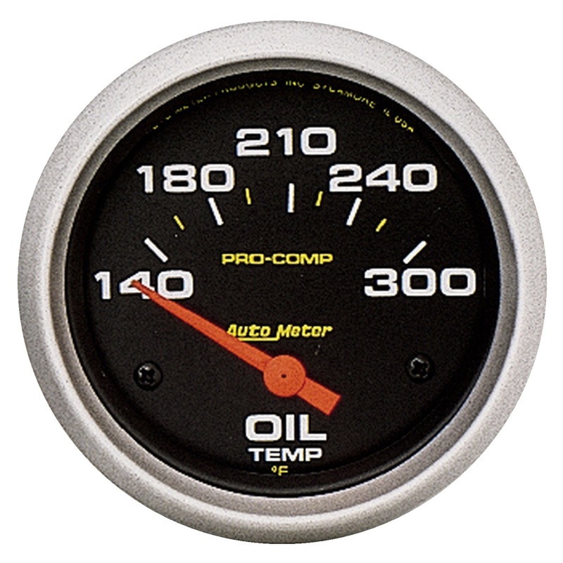 Auto Meter 5447 2-5/8" Oil Temperature Gauge Air-Core Pro-Comp