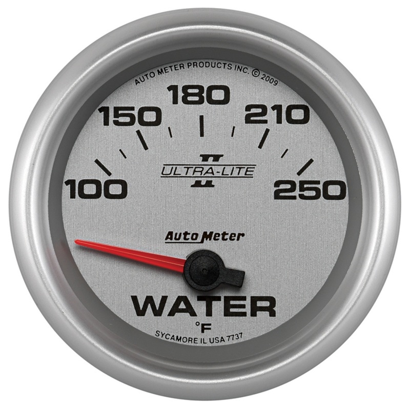 Auto Meter 7737 2-5/8" Water Temperature Air-Core Ultra-Lite II