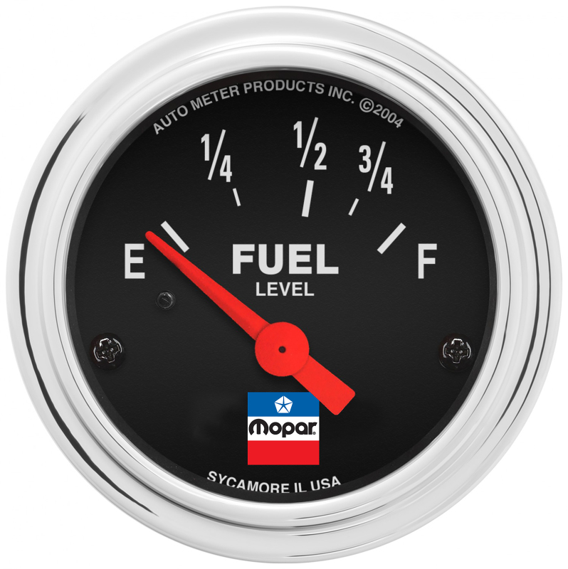 Autometer Mopar Classic 52.4mm 73 E / 8-12 F Electric Fuel Level Gauge - 880785