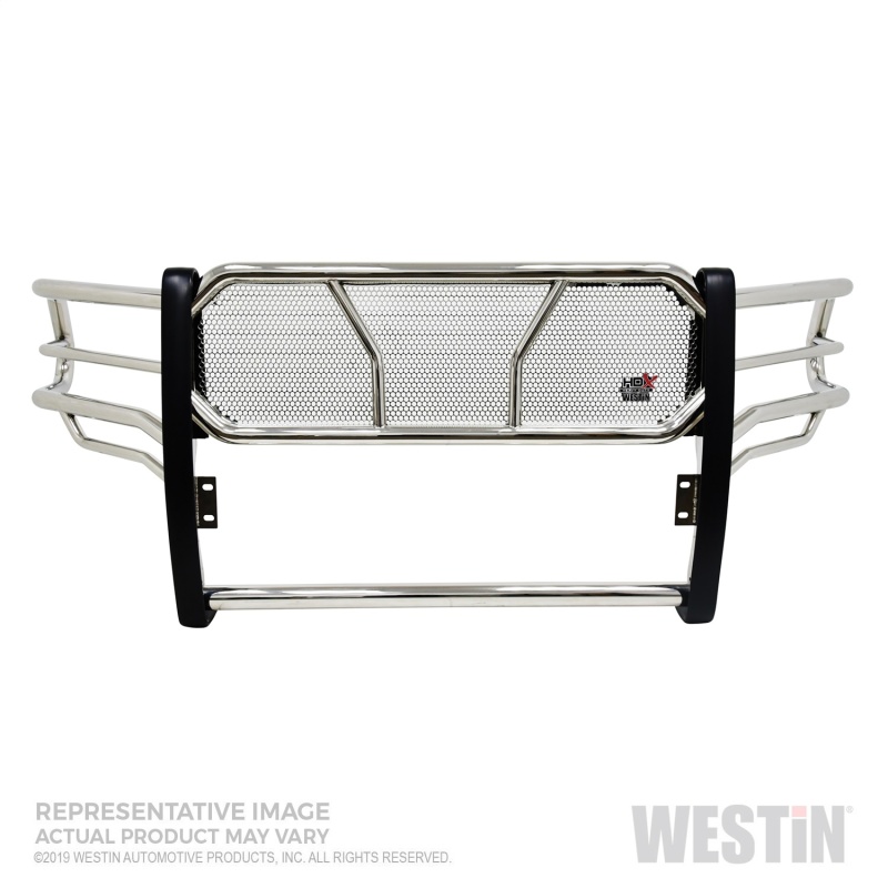Westin 57-4020 HDX Grille Guard 2 in. Dia. Polished Stainless NEW
