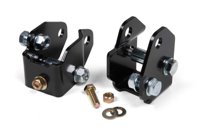 JKS Manufacturing 18-21 Jeep Wranger JL/20-21 Gladiator JT Shock Relocation Brackets - Front - JKS9611