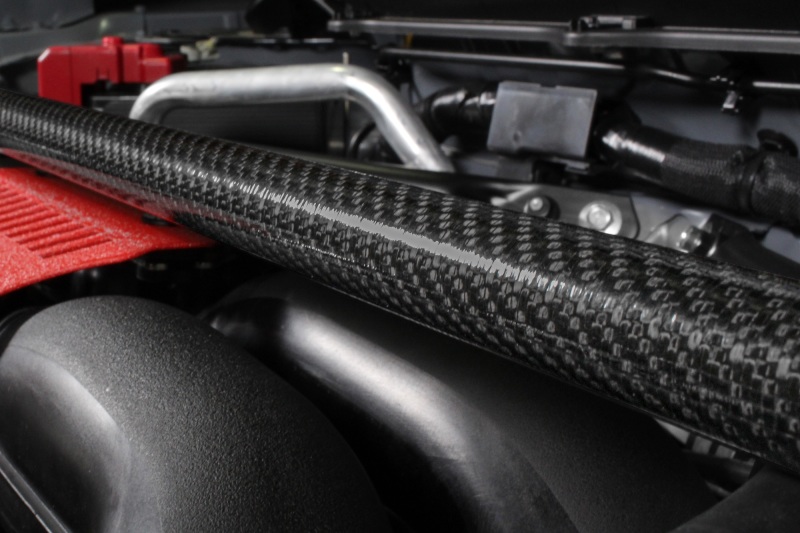 Perrin 2013+ BRZ/FR-S/86/GR86 Front Strut Brace - Carbon Fiber (Req. Removal of OEM Engine Cover) - PSP-SUS-066CF