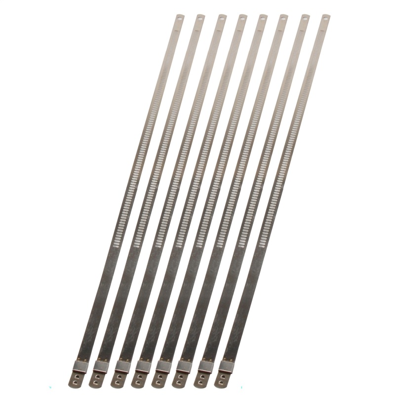 DEI Stainless Steel Positive Locking Tie 1/4in (7mm) x 9in - 8 per pack - 10208