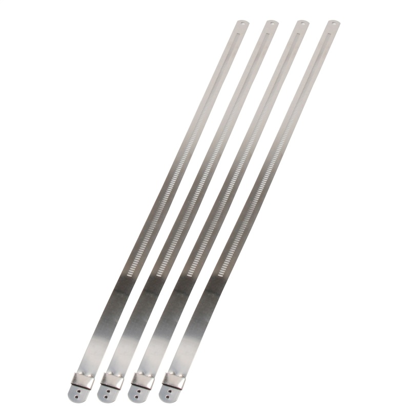 DEI Stainless Steel Positive Locking Tie 1/2in (12mm) x 14in - 4 per pack - 10212
