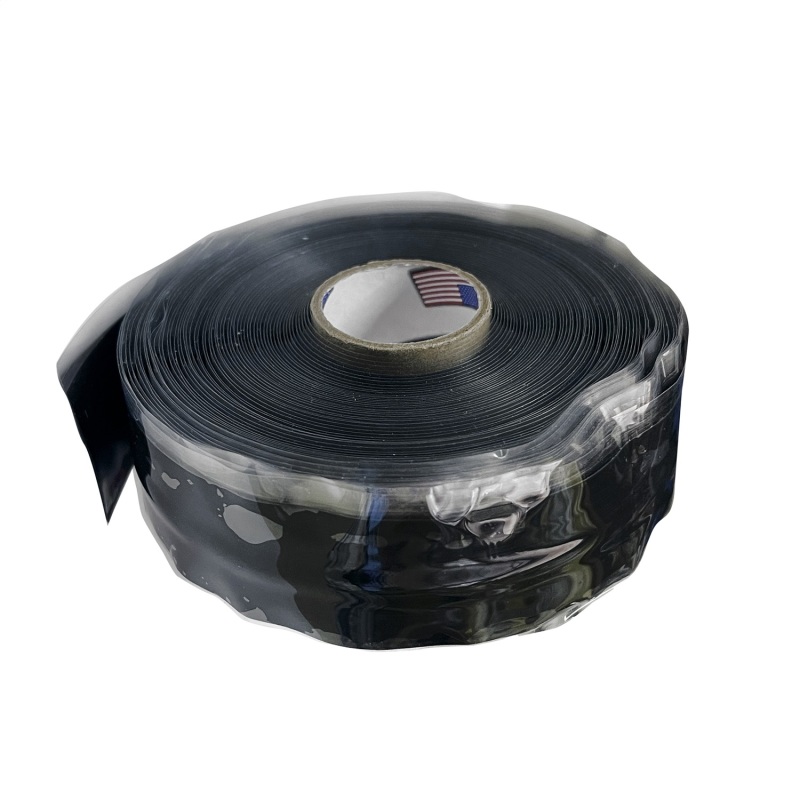 DEI Fire Tape 1in x 36ft Roll - Self Vulcanizing Tape - Black - 10476