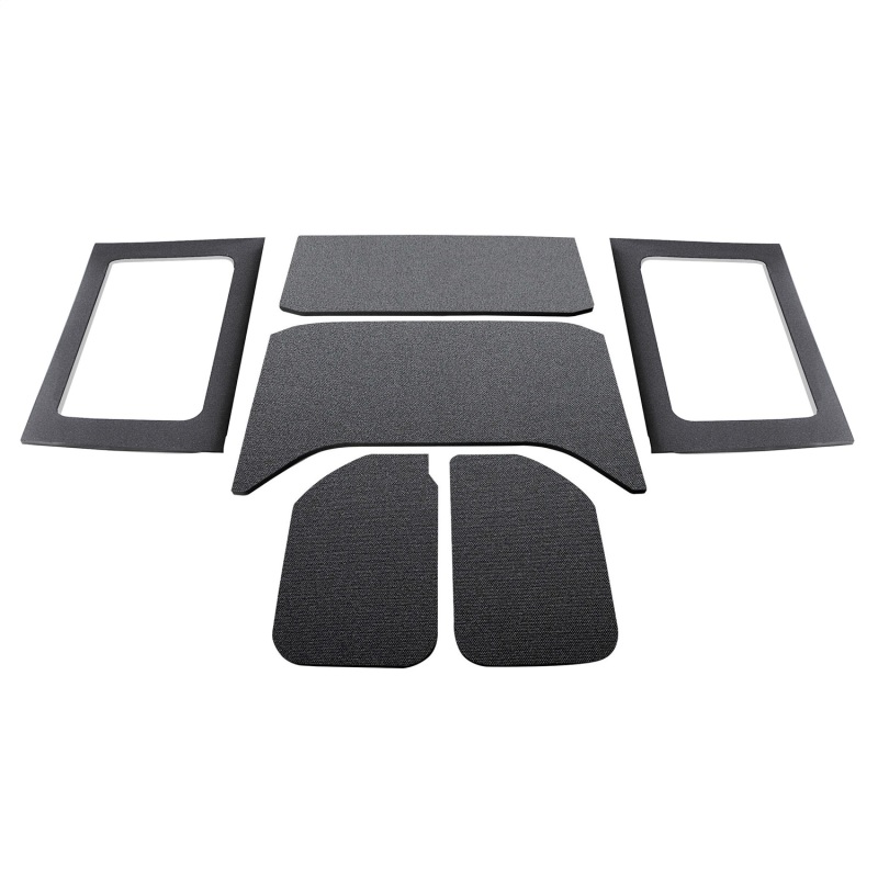 DEI 07-18 Jeep Wrangler JK 4-Door Headliner Complete Kit - Black - 50290