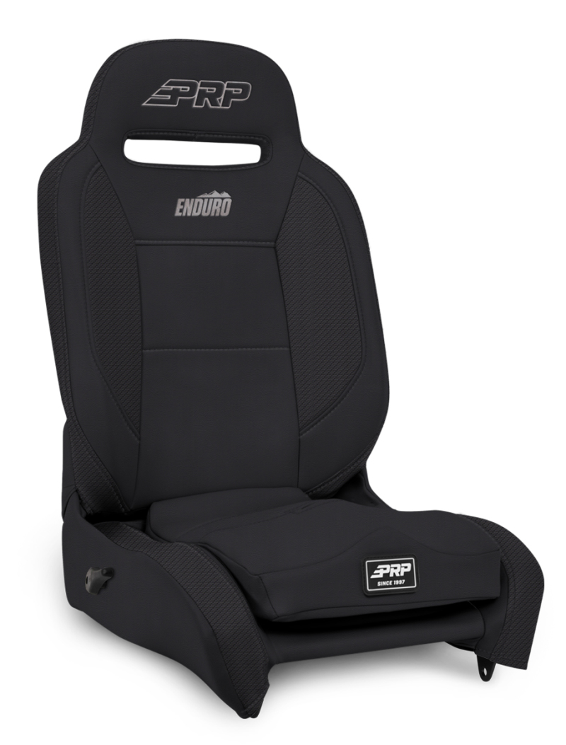 PRP Enduro Elite Reclining Suspension Seat (Driver Side)- Black Vinyl/Black - A31011044-201