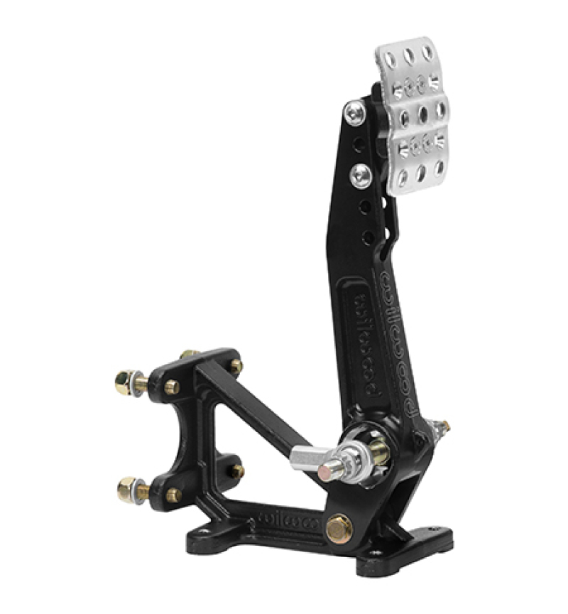 Wilwood Adjustable-Trubar Ratio Pedal - Dual MC - Floor Mount - 5.25:1-6:1 - 340-16377