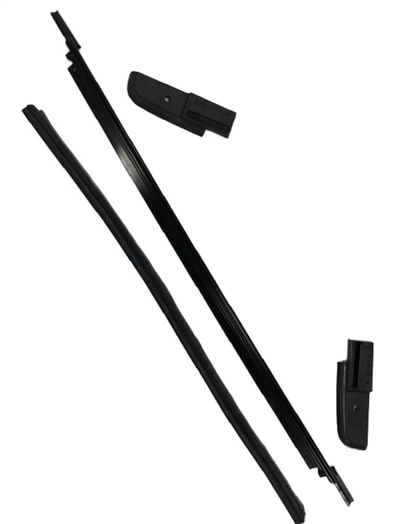 Rampage 2018+ Jeep Wrangler JL (2 & 4 Door) Soft Top Tailgate Bar - Black - 87136