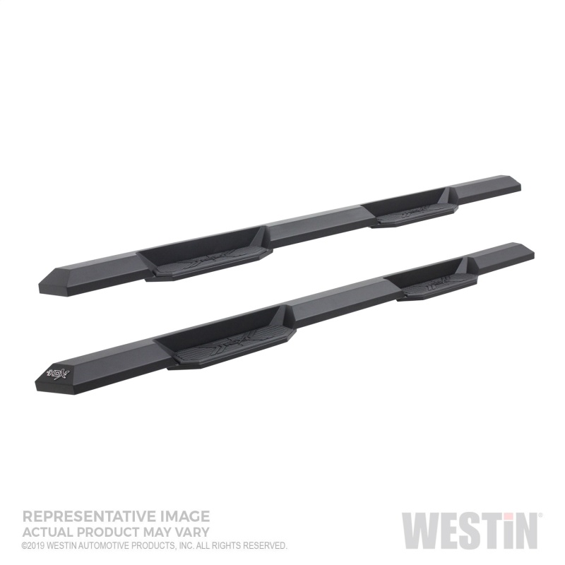 Westin 19-22 Chevrolet Silverado 1500 DC HDX Xtreme Nerf Step Bars - Tex. Blk - 56-24125