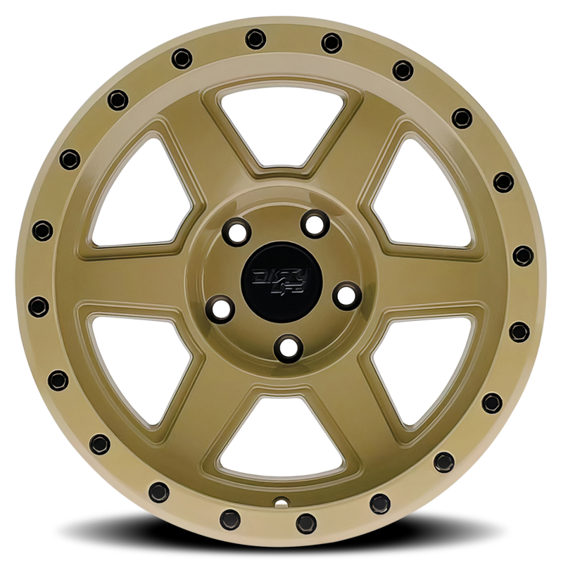 Dirty Life 9315 Compound 17x9 / 6x139.7 BP / -12mm Offset / 106mm Hub Desert Sand Wheel - 9315-7983DS12