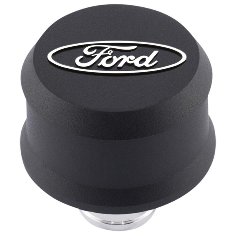 Ford Racing Slant Edge Breather - Black - 302-435