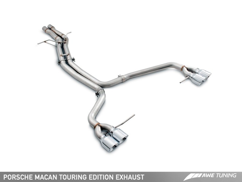 Awe Tuning 3015-43072 Touring Edition Exhaust System For 15-18 Porsche 95B Macan