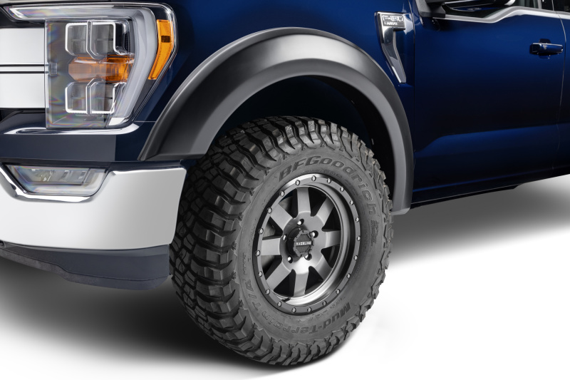 Bushwacker 21-22 Ford F-150 Extend-A-Fender Style Flares 2pc Front - 20137-02