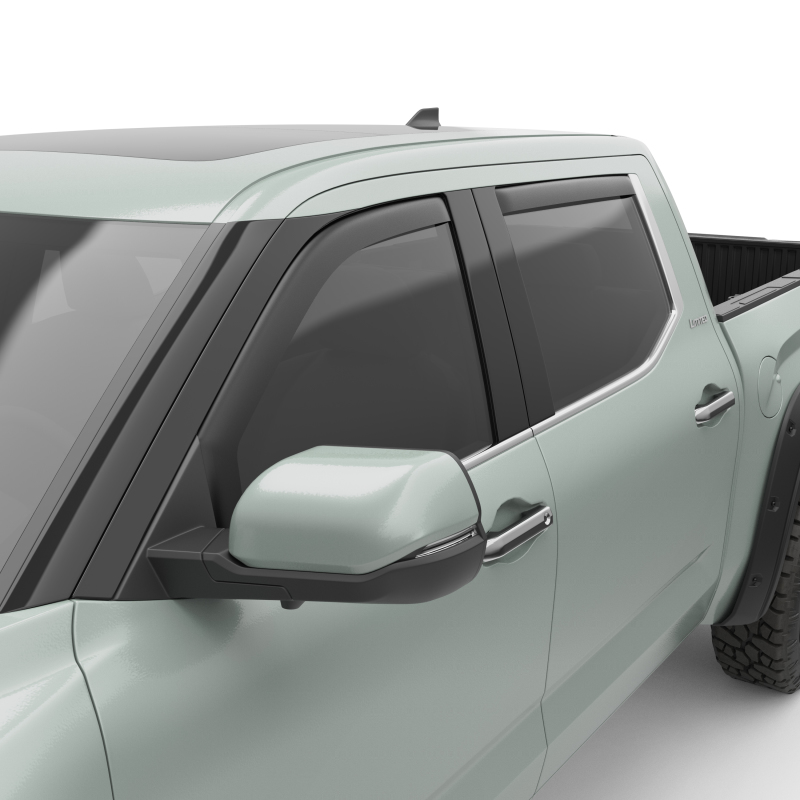 EGR 2022+ Toyota Tundra In-Channel Window Visors Front/Rear Set Matte Black - 575405