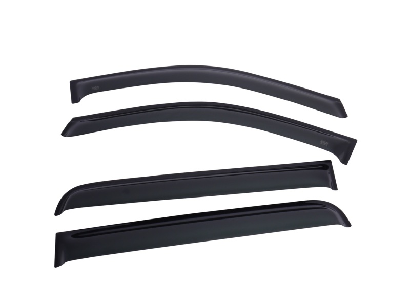 EGR 2019 Chevy 1500 Double Cab Tape-On Window Visors - Set of 4 Dark Smoke - 641891