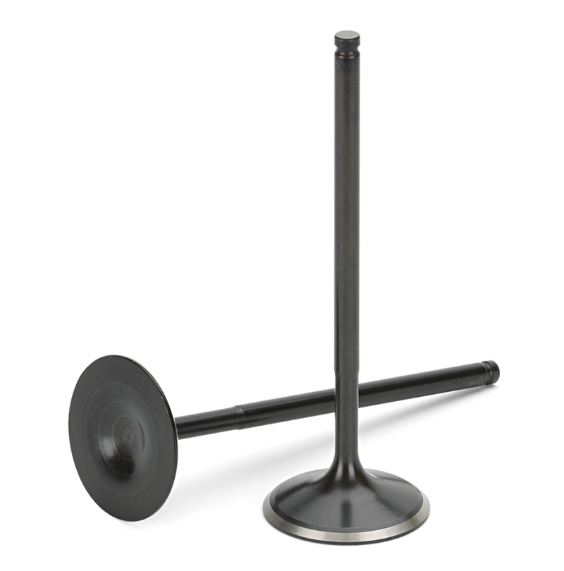 Supertech Subaru WRX 2.0L2.5L 37x5.96x103.85mm Black Nitrided +1mm Head Diam Intake Valve - Set of 8 - SEVN-1014-2-8
