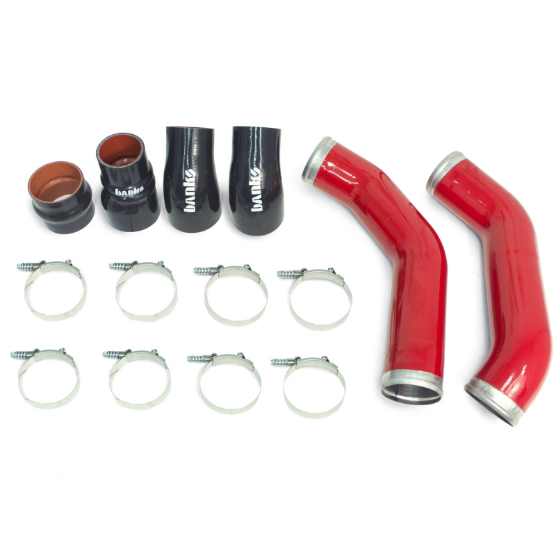 Banks 25992 Boost Tube Upgrade Kit Red Powder-Coated For Dodge Ram 2500/3500 NEW