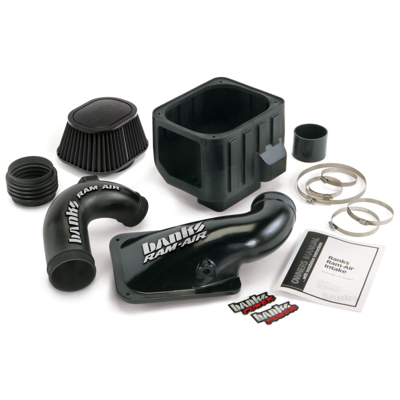 Banks 42135-D Ram-Air Dry Filter Cold Air Intake System For GMC 6.6L 2004-2005