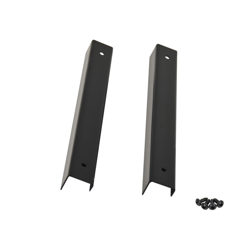 Kentrol 55-83 Jeep CJ5 Entry Guards Pair - Powdercoat Black - 50415