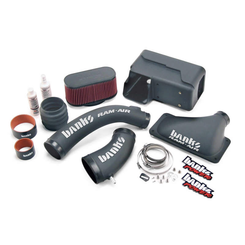 Banks 49191 Ram-Air Intake System - Oiled Filter For Class-A Motorhome 6.8L