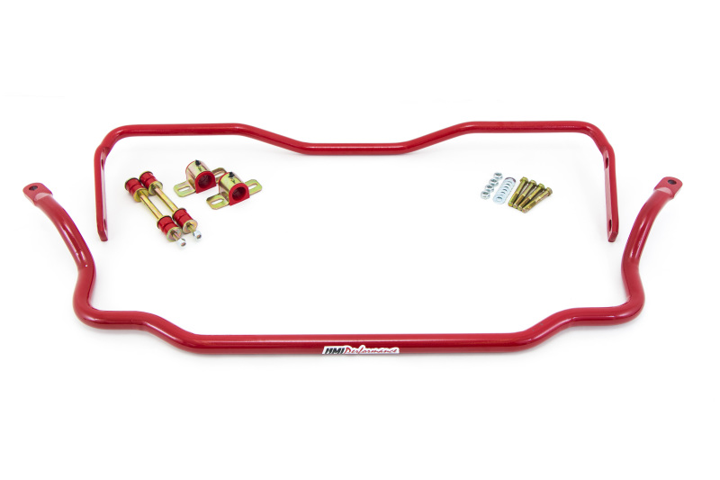 UMI Performance 64-72 GM A-Body Solid Front and Rear Sway Bar Kit - 403534-R