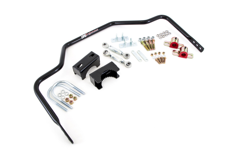 UMI Performance 64-72 GM A-Body 1in Tubular Rear Sway Bar Chassis Mounted - 4047-300-B