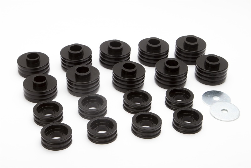 Daystar 1999-2016 Ford F-250 4WD/2WD (All cabs) - Polyurethane Body Mounts (Bushings Only) - KF04050BK