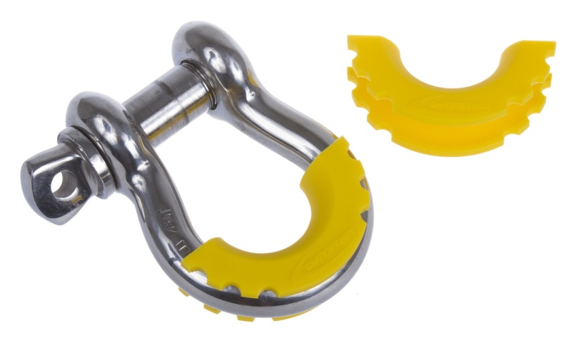 Daystar D-Ring Shackle Isolator Yellow Pair - KU70056YL