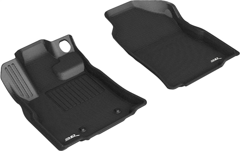 3D MAXpider 19-23 Subaru Ascent Kagu 1st Row Floormat - Black - L1SB02611509