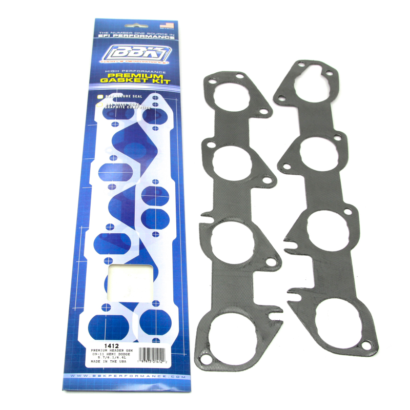 BBK 1412 Premium Headers Gasket Set For 2009-13 Dodge Truck 5.7L