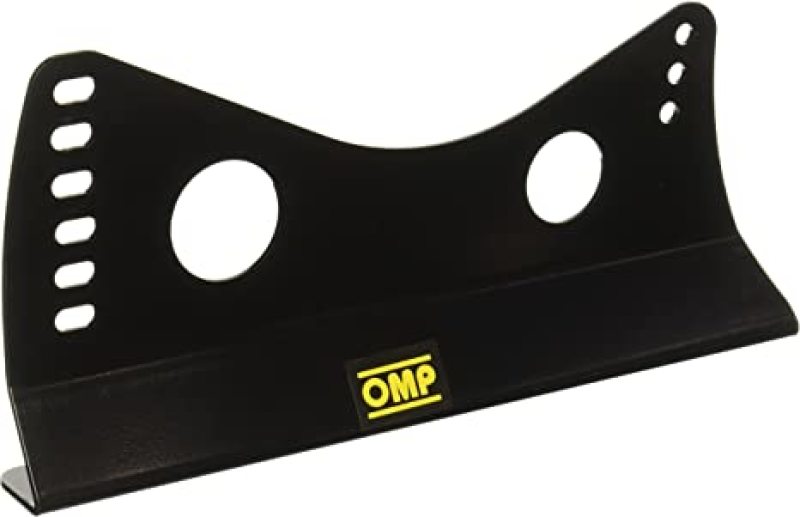 OMP Couple Of Seat Brackets With Lateral Attachments Steel Thick 3 mm Black - HC0-0733-B01