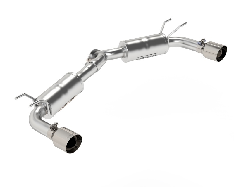 MBRP 19-23 Mazda 3 Hatchback T304SS 2.5in Axle-Back, Dual Rear Exit Street Profile - S4450304