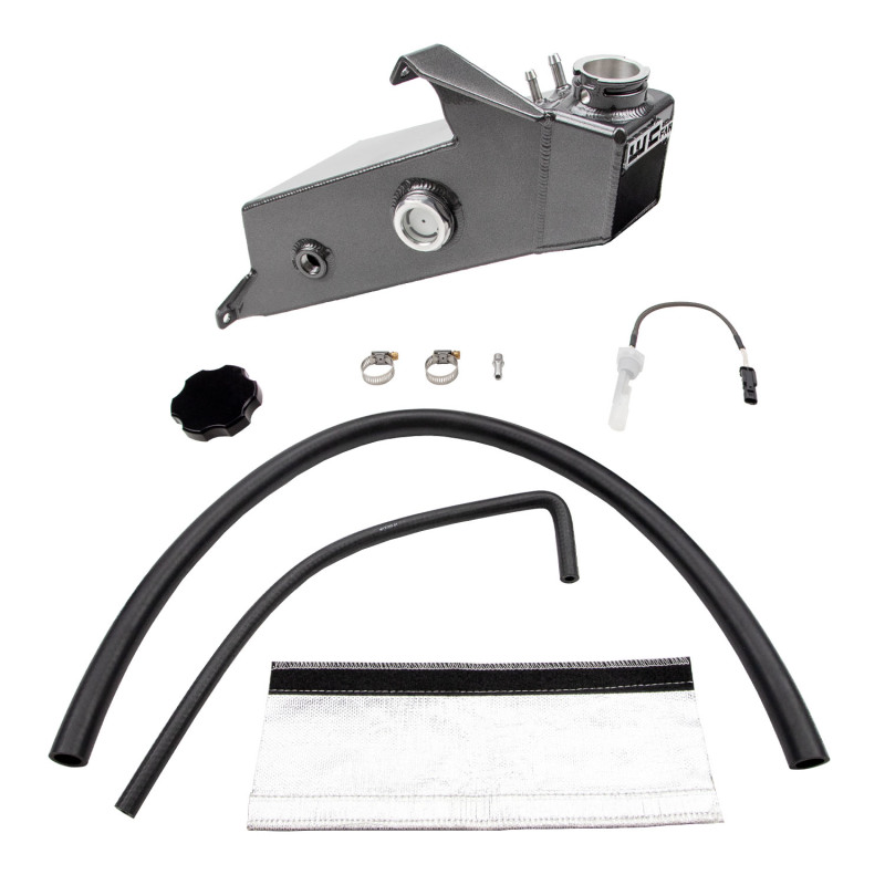 Wehrli 19-22 Dodge 6.7L Cummins OEM Placement Coolant Tank Kit - WCFab Grey - WCF100284-GRY